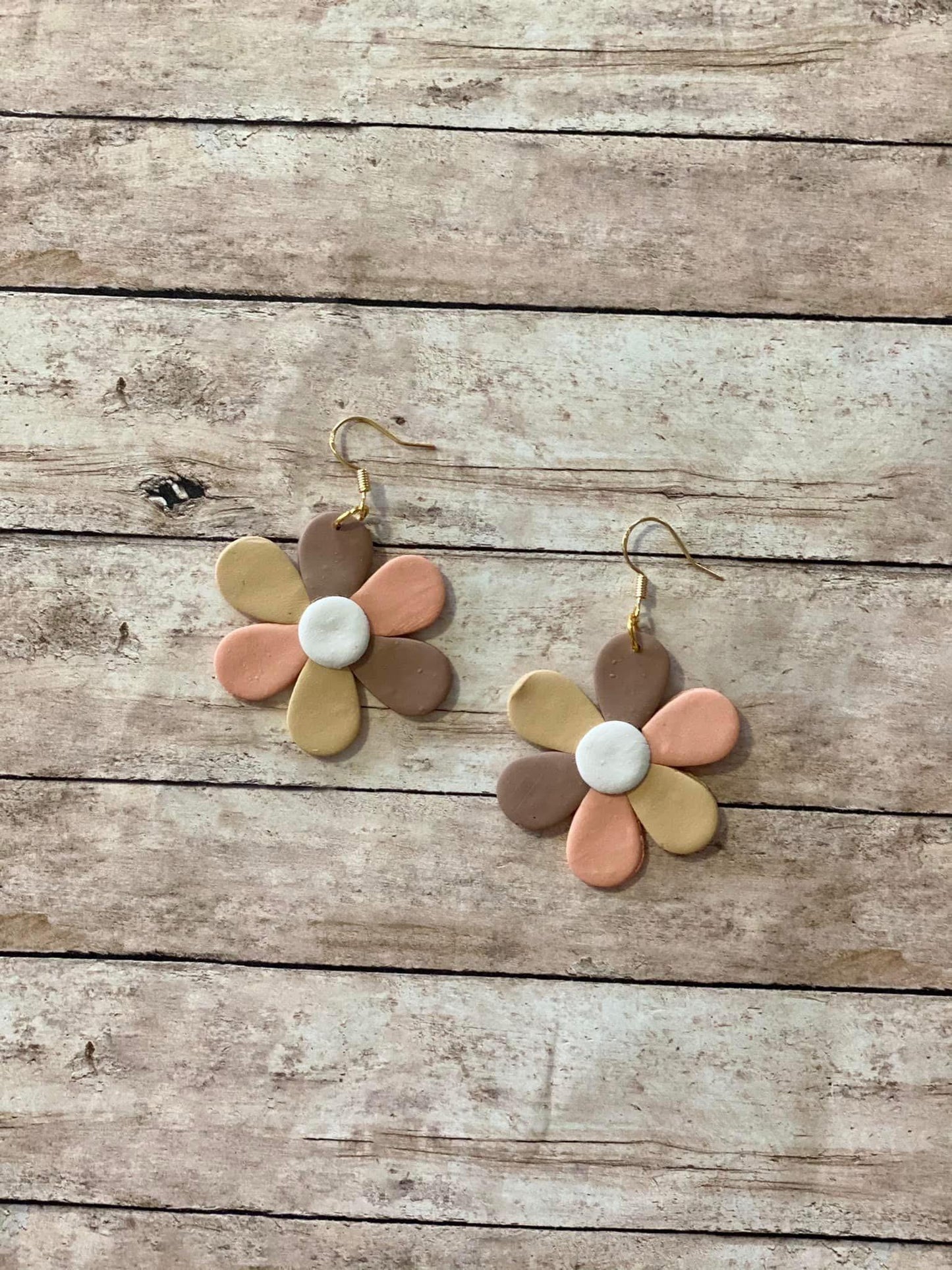 Boho flower dangle
