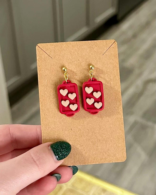 Valentines cookie tray dangle