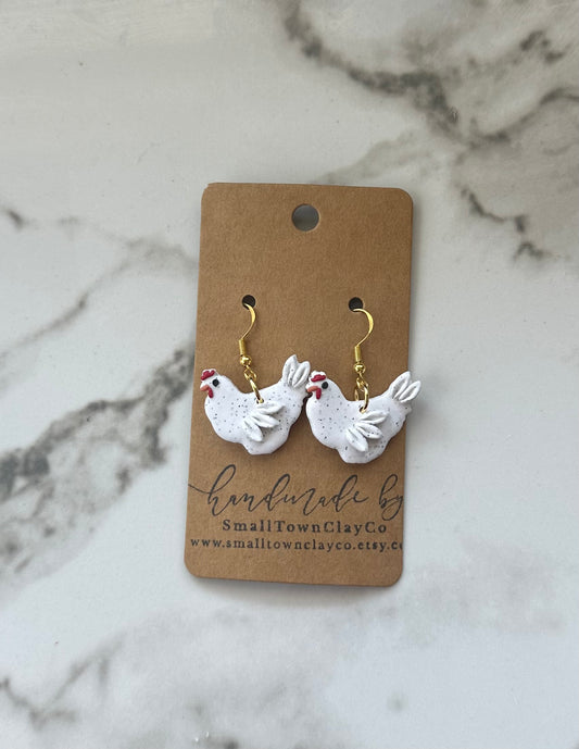 Speckled chicken dangle
