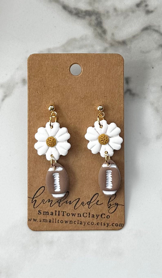 Daisy Football Dangle