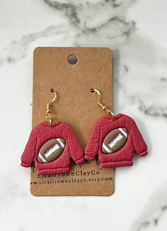 Football sweater dangle